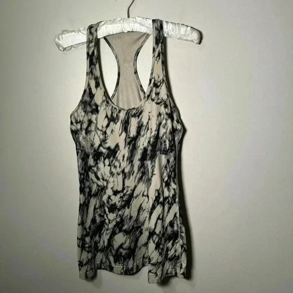 Lululemon Cool Racerback Great Granite Black Mojave Tan  6 - Picture 5 of 7